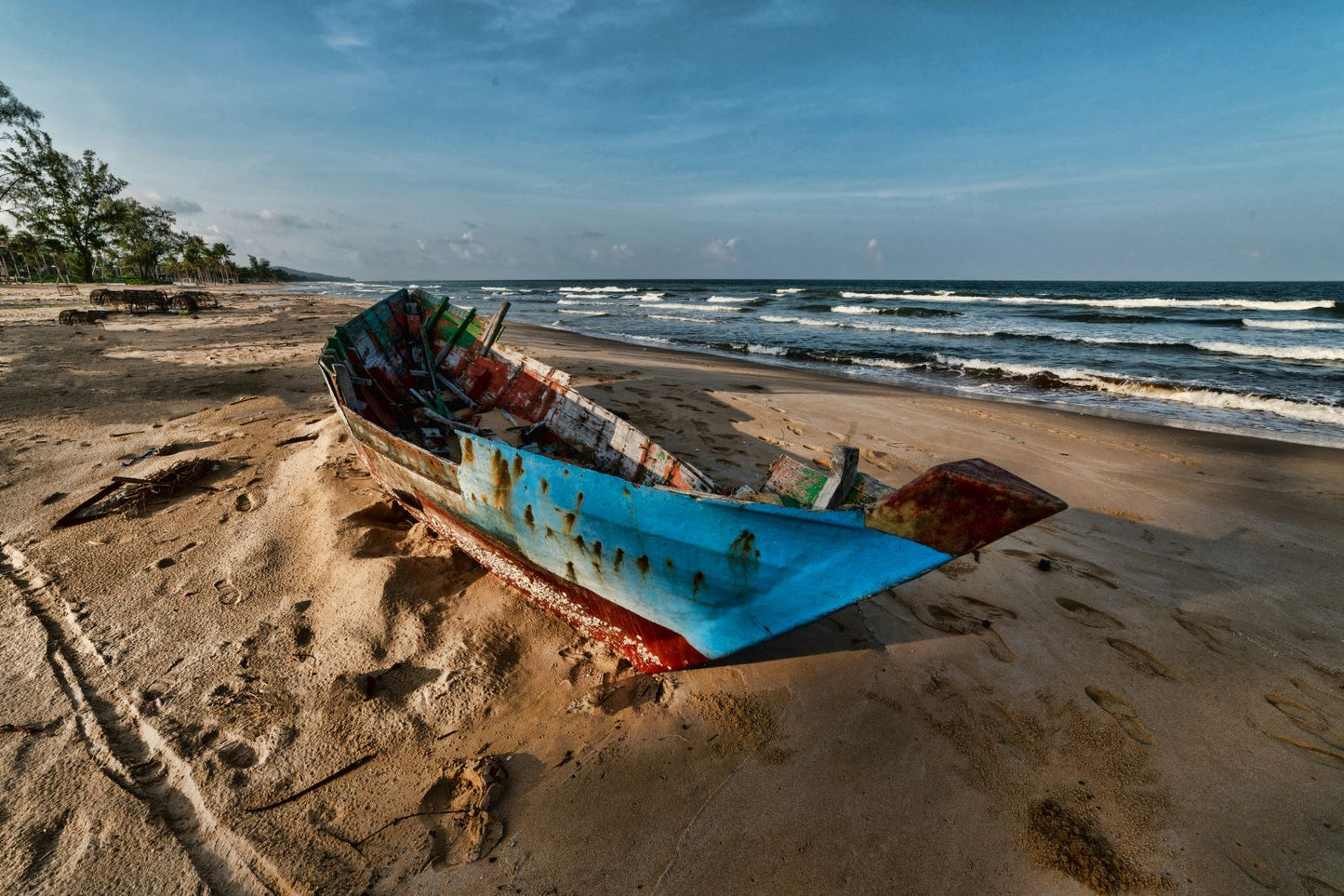 Vintage Row Boat