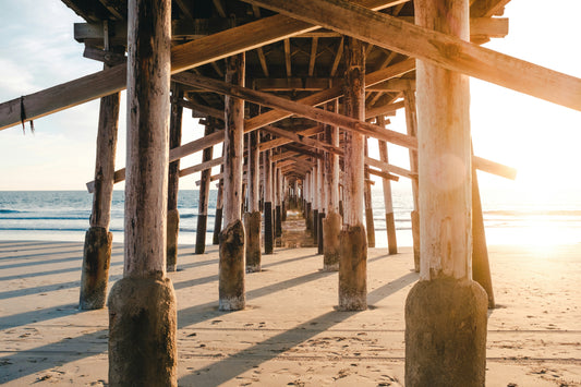 Under the Boardwalk