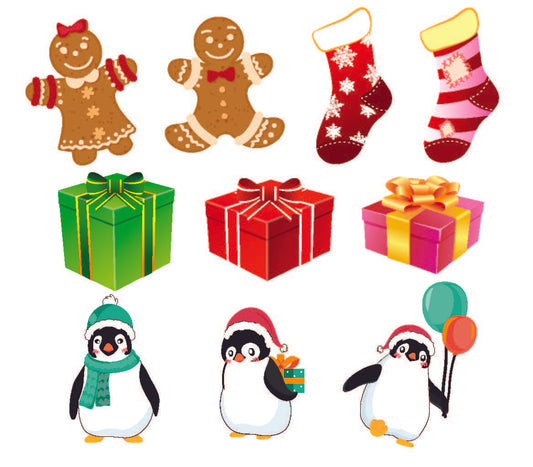 Christmas Magnet Set